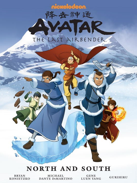 Avatar The Last Airbender North and South Manga Library Edition (Hardcover)