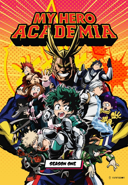 My Hero Academia Season 1 Blu-ray/DVD