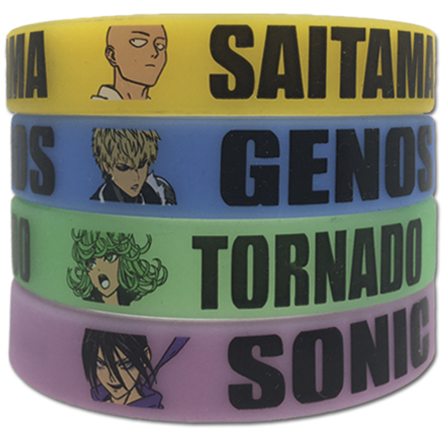 Multi Pack One-Punch Man Wristband