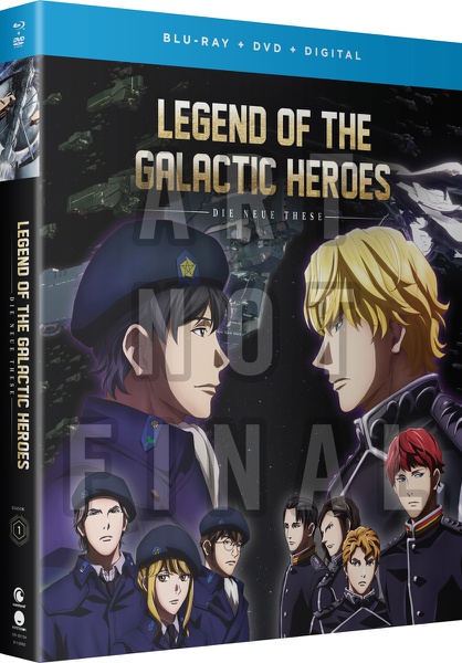 Legend of the Galactic Heroes Die Neue These Season 1 Blu-ray/DVD