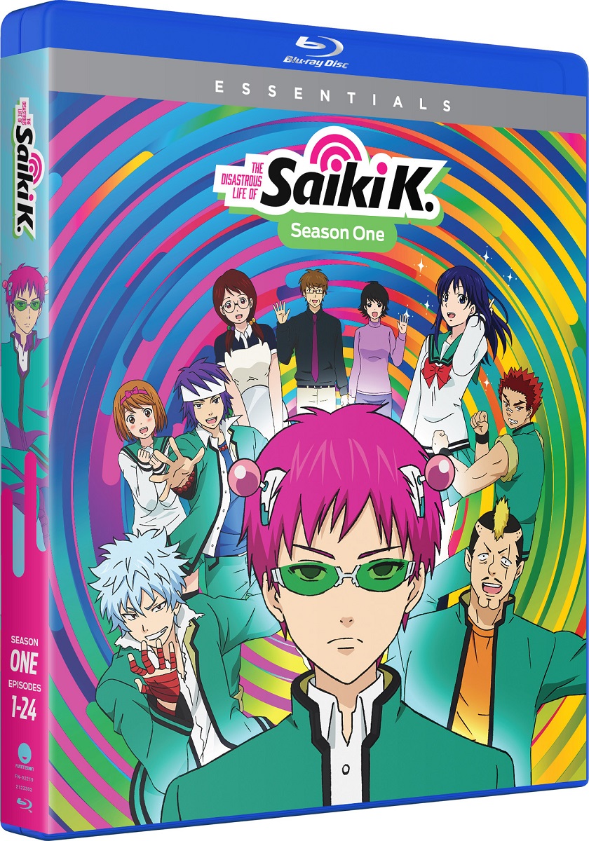 The Disastrous Life Of Saiki K Season 1 Essentials Blu-ray