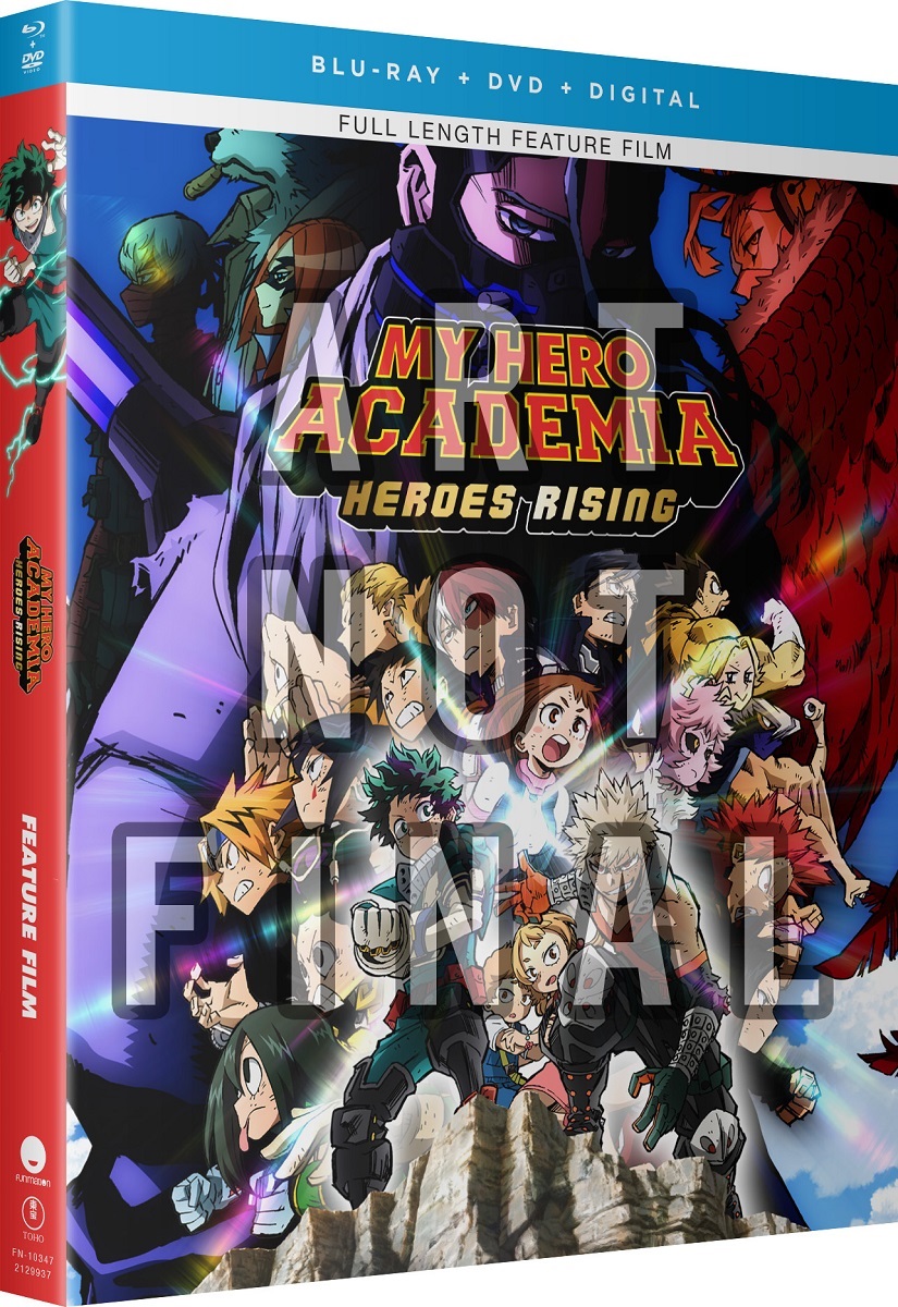 My Hero Academia Heroes Rising Blu-ray/DVD