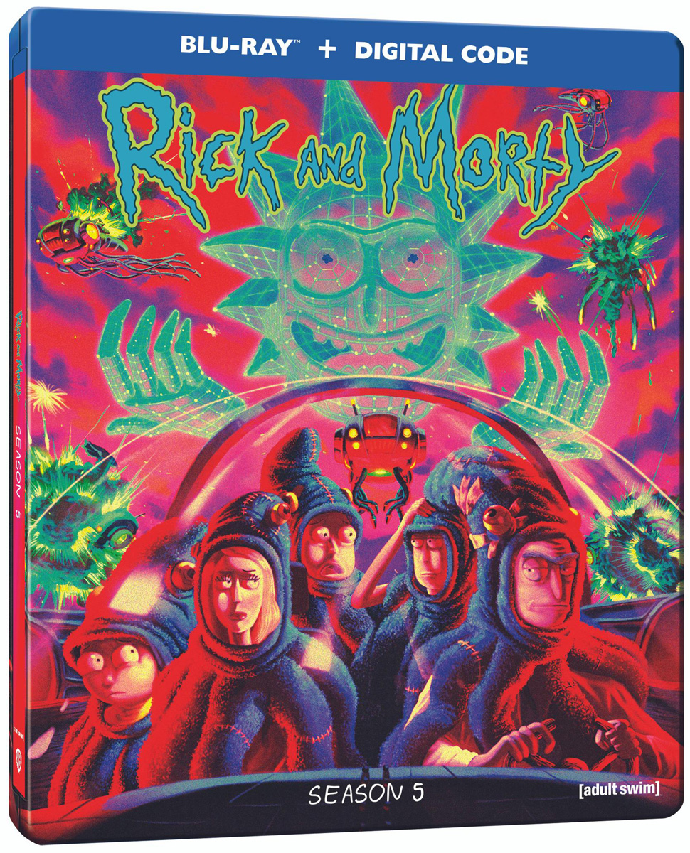 Rick and Morty Season 5 Steelbook Blu-ray